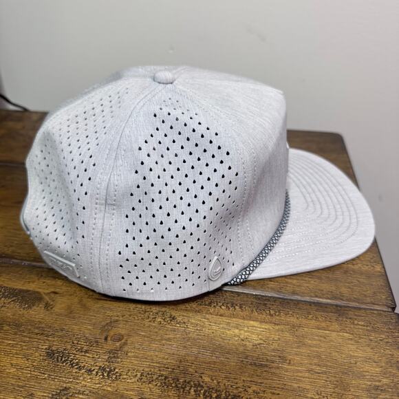 Melin Coronado Hydro Snapback Hat - Heather Grey/Light Grey - Rope Hat - Picture 9 of 10